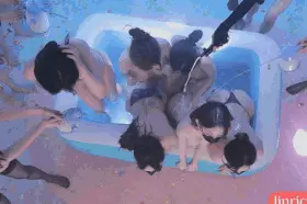 All-in Crew S4E1 性感小姐 第4季 第1期 新季首播&牛奶雨 中韩简繁字幕-Jinricp资源分享 - 韩国女团资源站